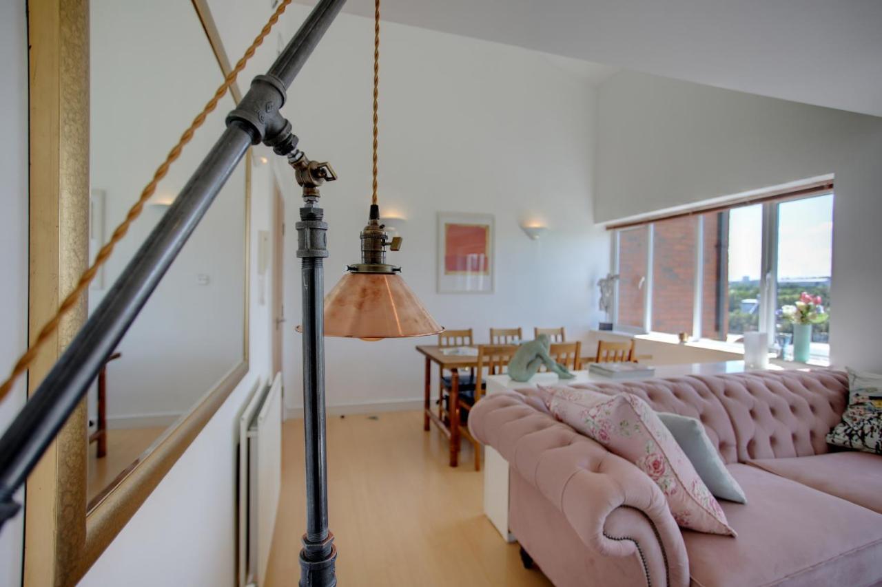 Beautiful Duplex Penthouse - Roof Garden, Views, Parking Apartment Newcastle upon Tyne Exterior photo